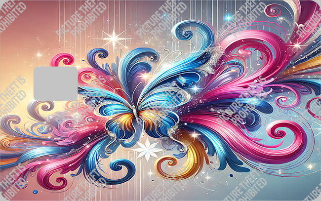 Bank  Card Sticker-BC-2541